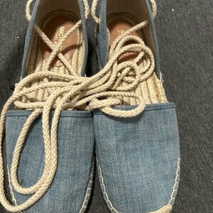 Michael Kors Denim Espadrille Shoes